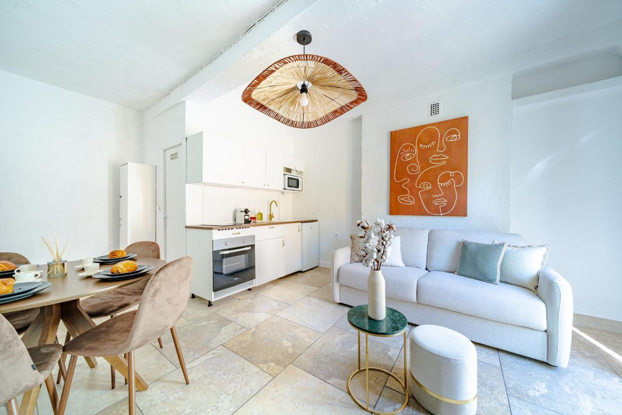 Charmant Appartement 2P Au Coeur Du Vieux Nice Ngoại thất bức ảnh